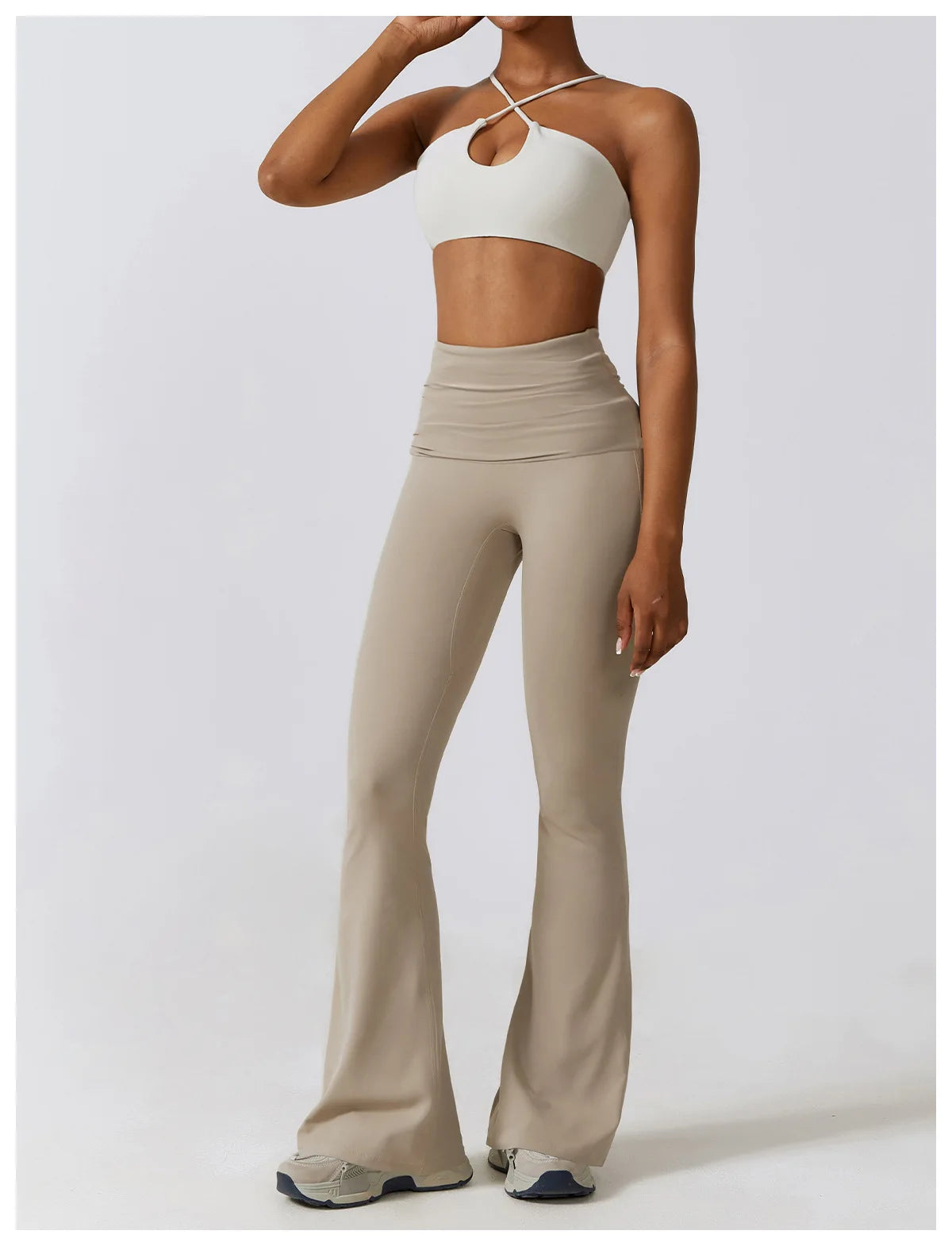Ärmelloser Einteiler – Schnelltrocknender Kompressions-Jumpsuit für Sport & Yoga