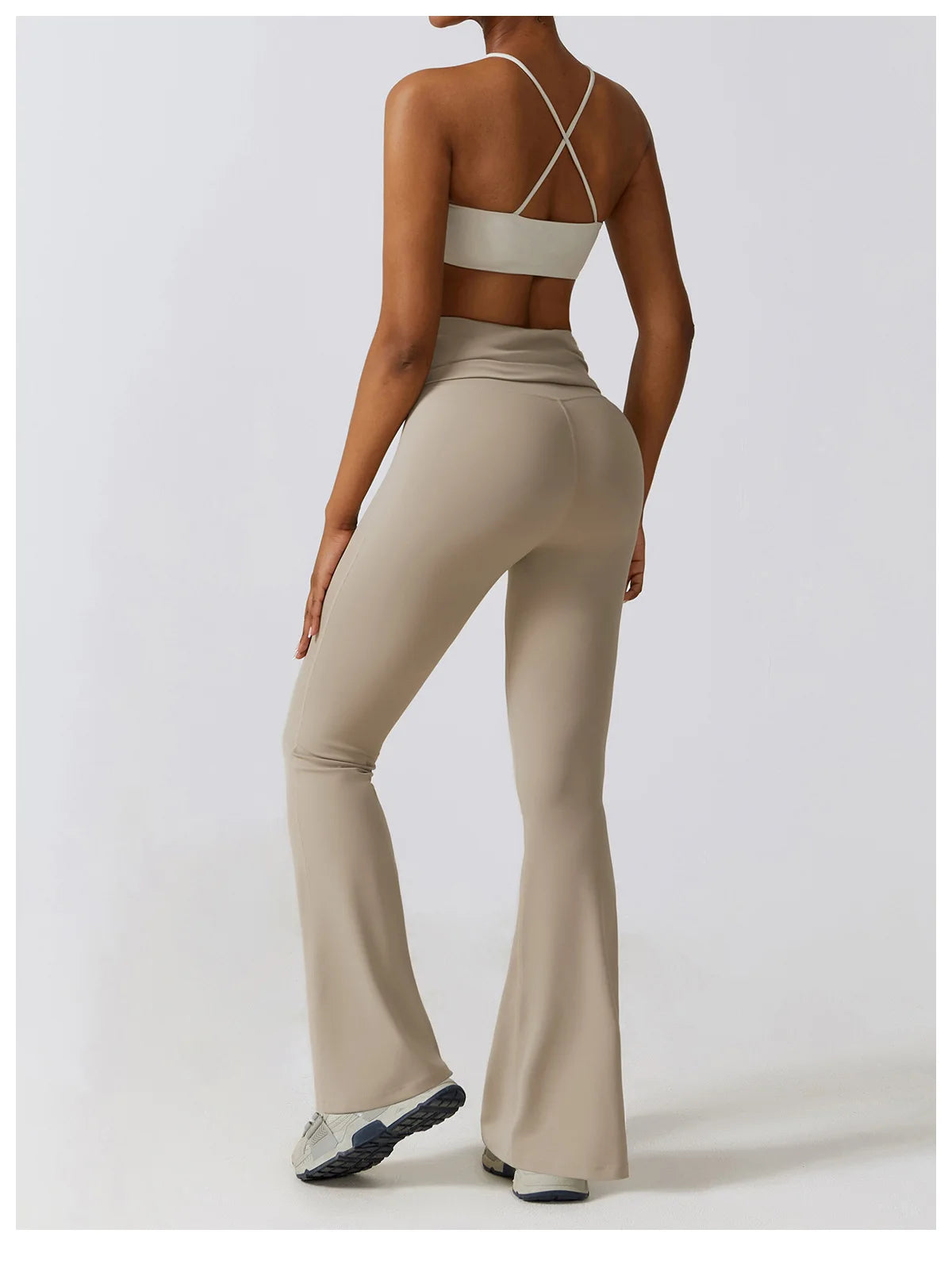 Ärmelloser Einteiler – Schnelltrocknender Kompressions-Jumpsuit für Sport & Yoga