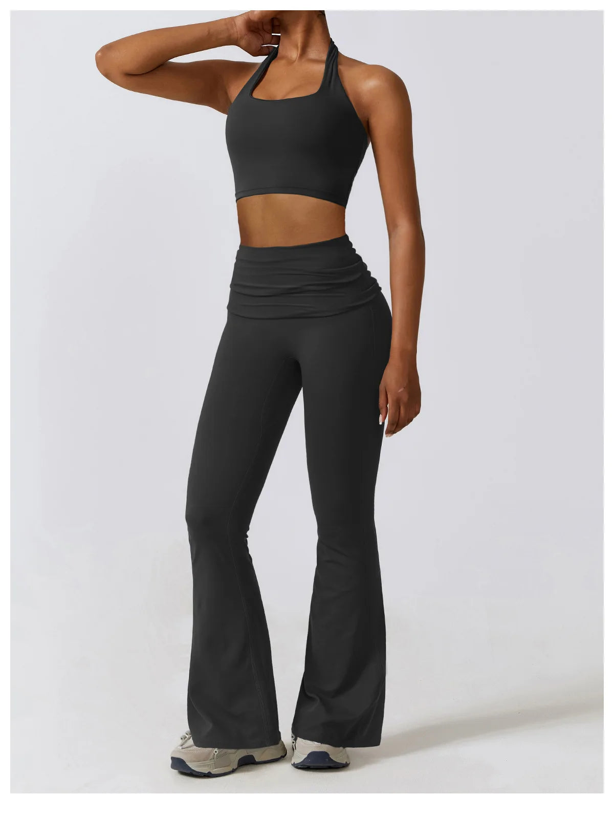 Ärmelloser Einteiler – Schnelltrocknender Kompressions-Jumpsuit für Sport & Yoga