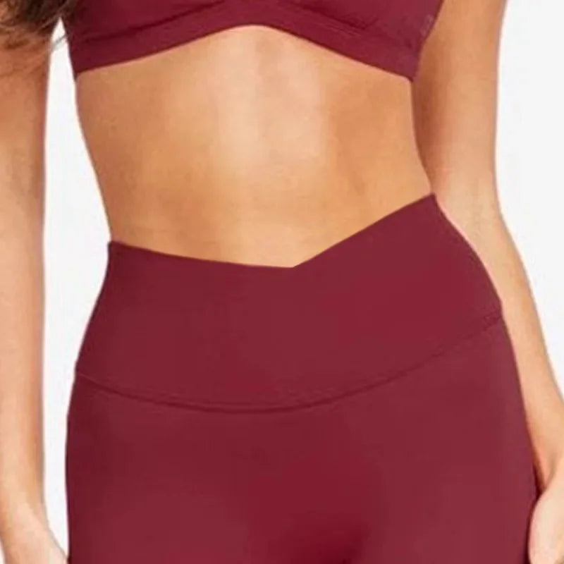 Sport-Bustier mit V-Ausschnitt – Atmungsaktives, kabelloses Yoga-Top mit offenem Rücken