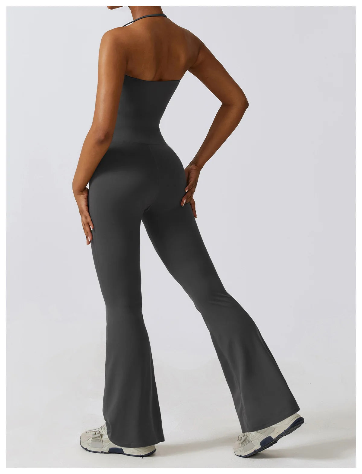 Ärmelloser Einteiler – Schnelltrocknender Kompressions-Jumpsuit für Sport & Yoga