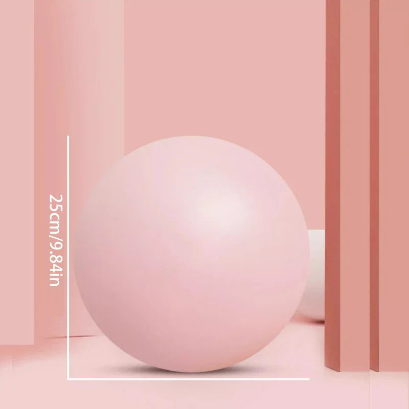 Aufblasbarer Gymnastikball 25 cm – Umweltfreundlicher PVC-Balanceball für Fitness, Yoga & Rehabilitation