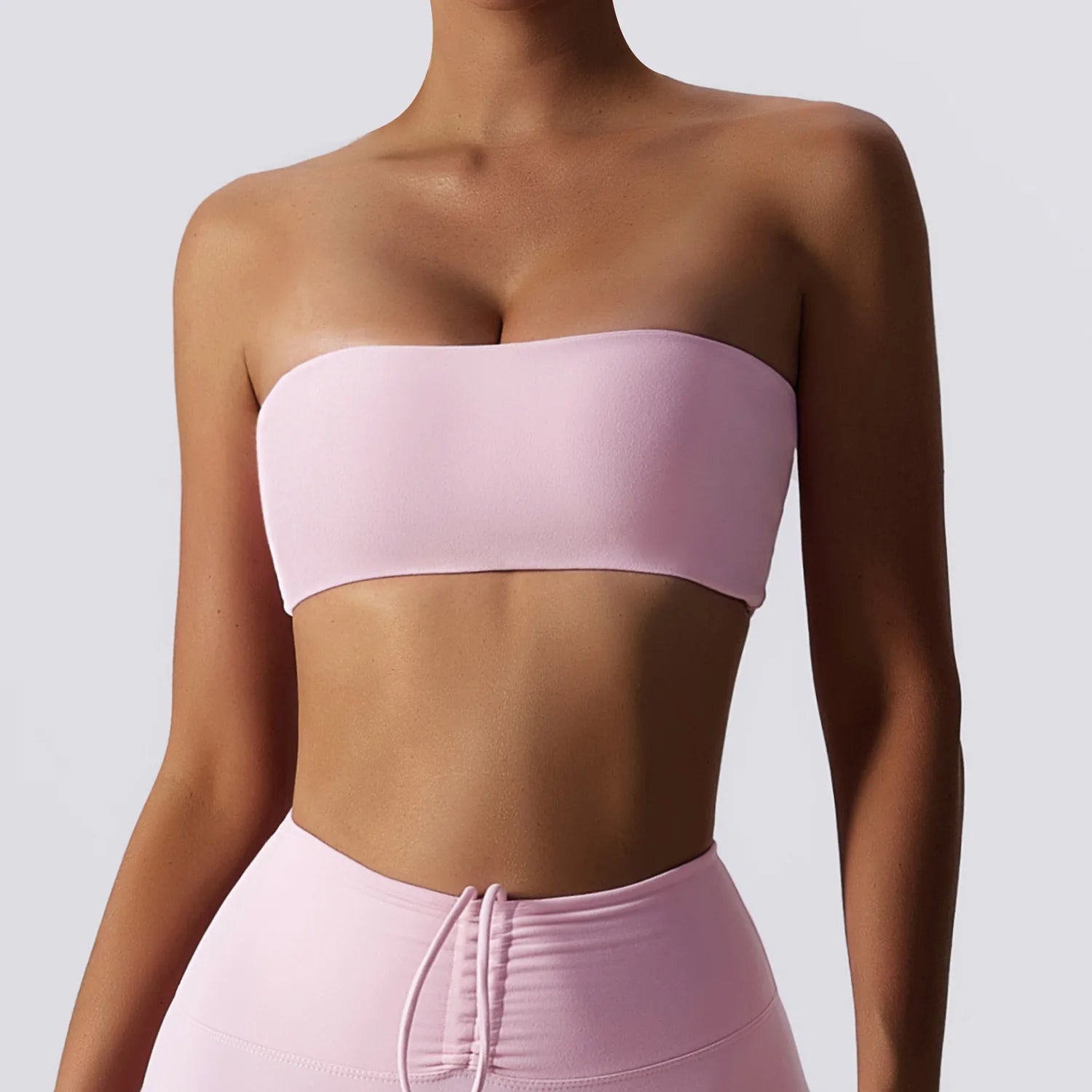 Strapless Sports Bra – Schnelltrocknendes Gym Top für Damen, Yoga & Fitness